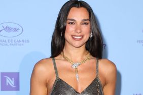 Dua Lipa Leaves Little to the Imagination in See-Through Lace Top