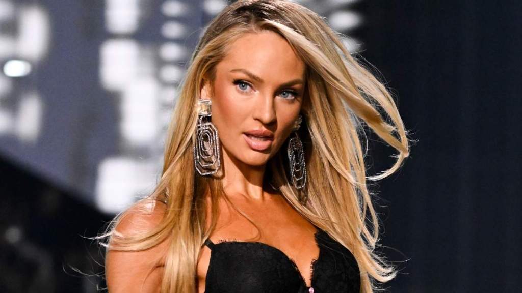Candice Swanepoel’s Midriff-Baring Bra-Top Turns up the Heat in New Shoot