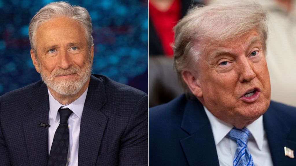 White House Pushes Back After Jon Stewart’s Viral Donald Trump Criticism
