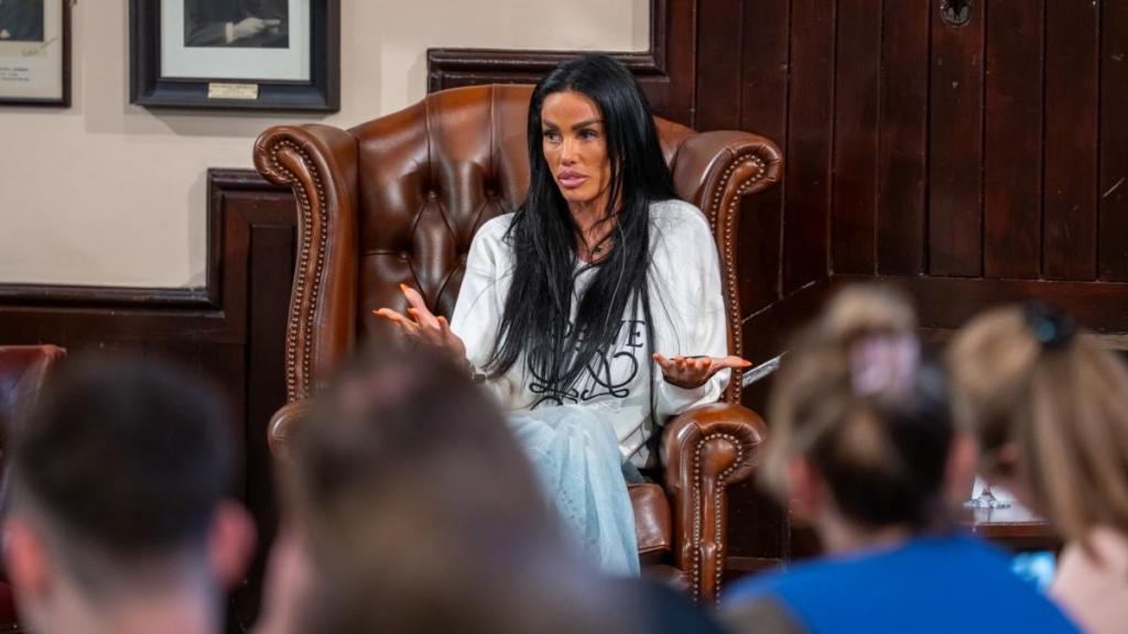 Katie Price Receives Call From Lee Andrews Being Held in Dubai