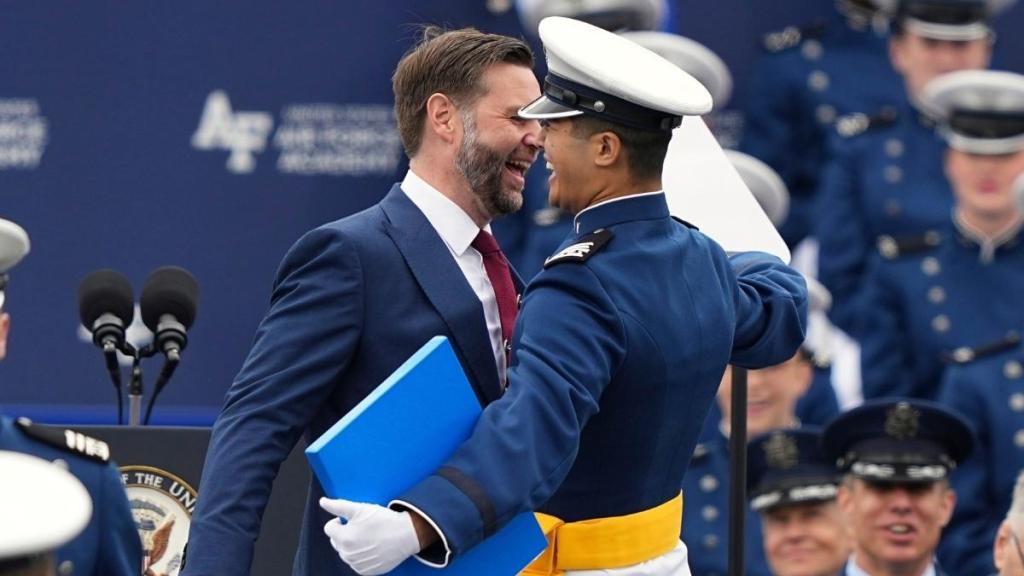JD Vance’s Surprise Air Force Graduation Moment Goes Viral