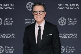 Stephen Colbert Kisses Pedro Pascal a Day After Smooching Jimmy Fallon