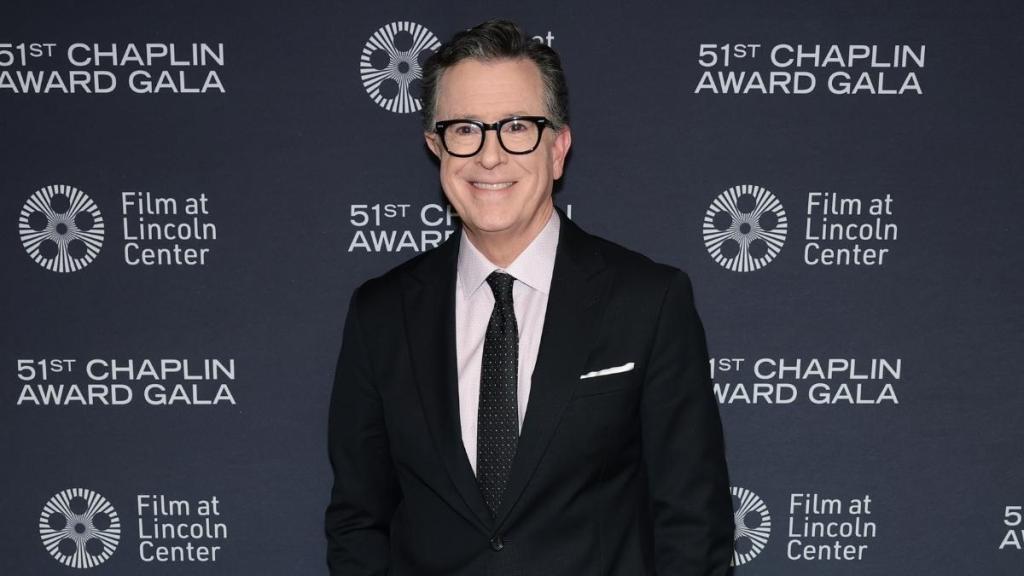 Stephen Colbert Kisses Pedro Pascal a Day After Smooching Jimmy Fallon