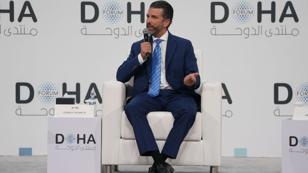 Donald Trump Jr. Reacts to Wedding Date Postponement Rumors