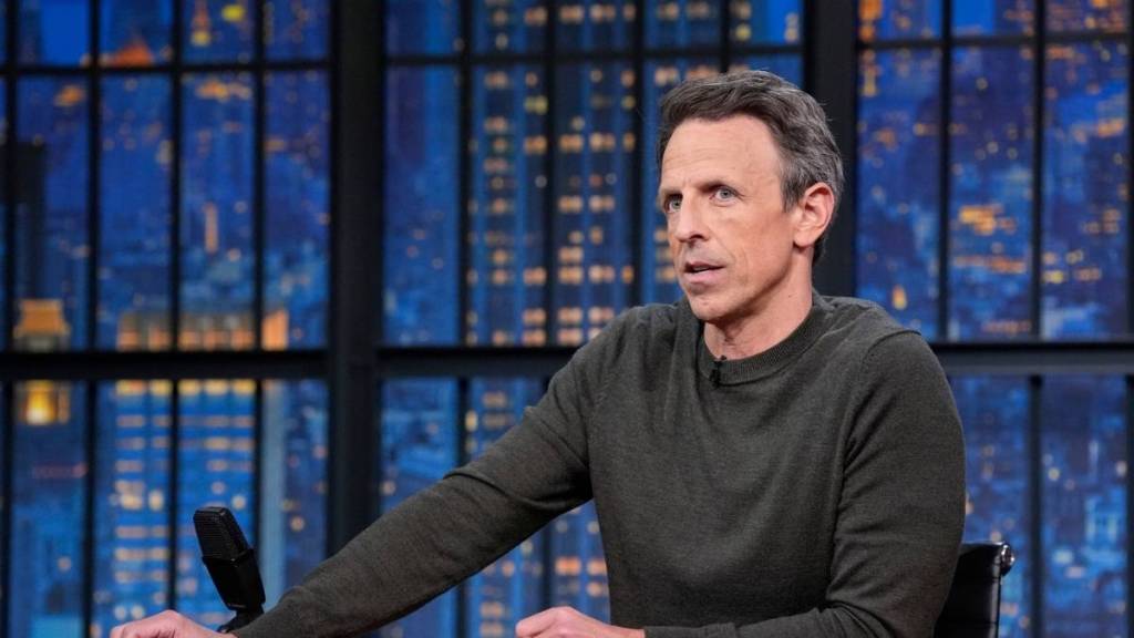 ‘Heartbroken’ Seth Meyers Mourns the End of Stephen Colbert’s Late Show
