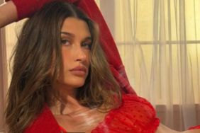 Hailey Bieber's Tiny Knicks Top Left a Major Gap Above Low-Rise Pants