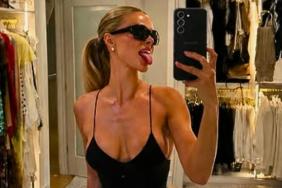 Brooks Nader Goes Braless in a Top That Could Hardly Get Any Smaller
