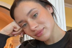 Daniela Melchior’s Thighs Sneak Out of Her Lingerie-Style Slip Dress