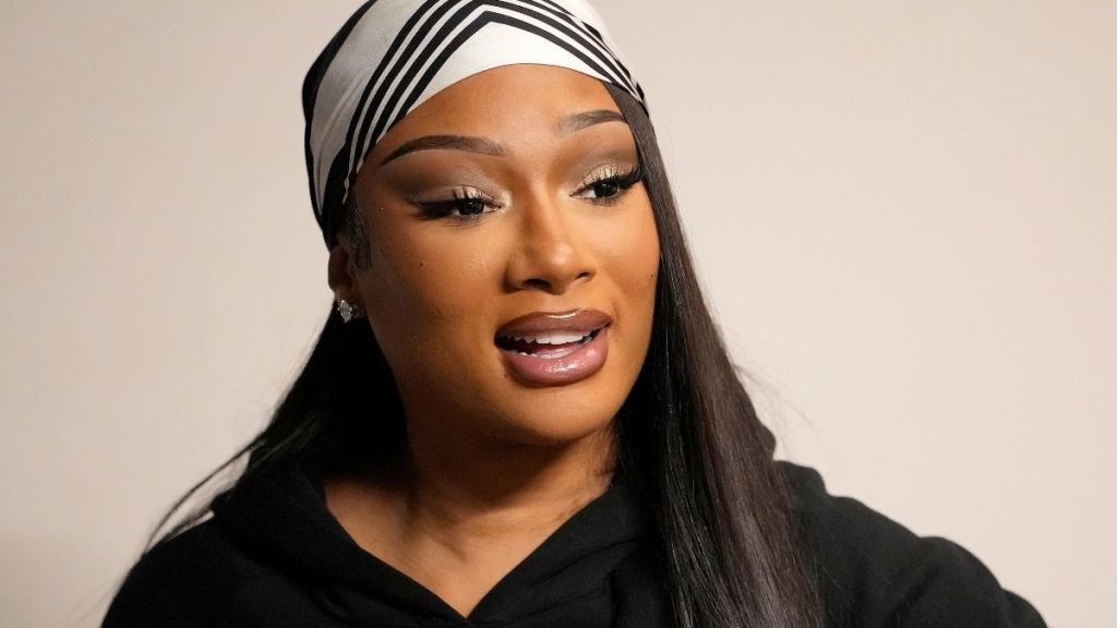 Megan Thee Stallion’s Sheer Outfit Is Covered in Holes From Top to Bottom