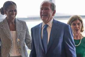 George W. Bush Saw the Obamas’ New Portrait & Had a Two-Word Review