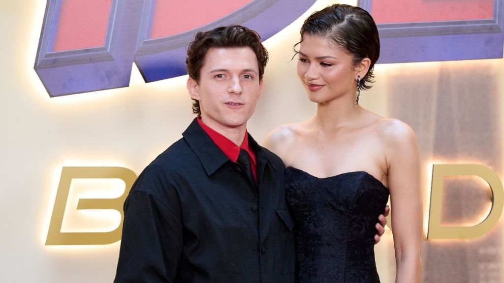 Tom Holland & Fiancée Zendaya Return To Red Carpet After Wedding Rumors