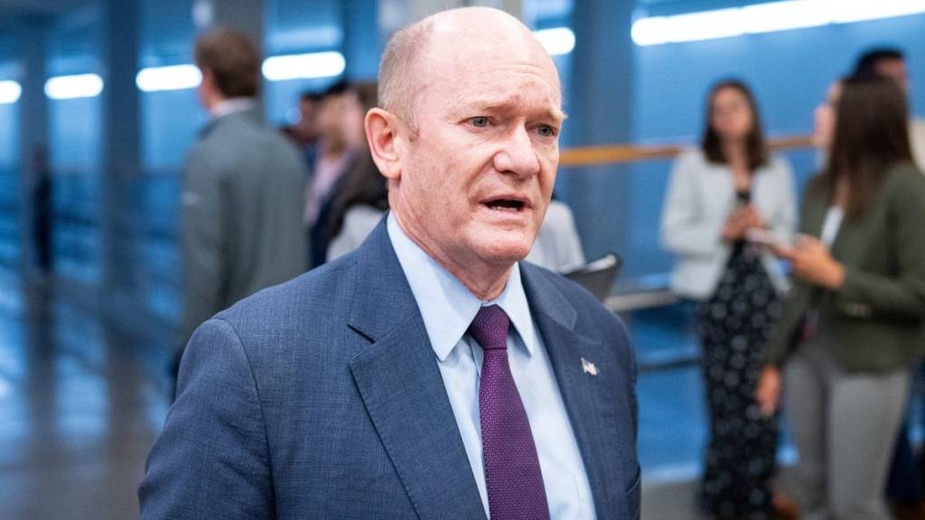 Sen. Chris Coons Avoids Serious Injury in Multicar Delaware Crash