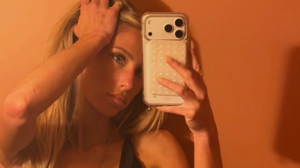 Alix Earle Brings Major Drama in a Sheer Lingerie-Inspired Dress