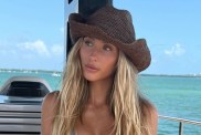 Alix Earle’s String Bikini Appears To Be Hanging on for Dear Life