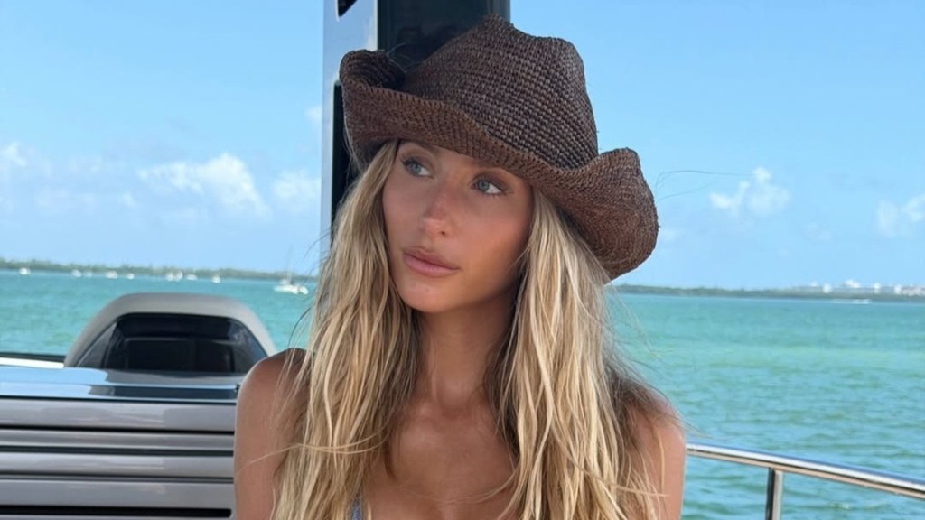 Alix Earle’s String Bikini Appears To Be Hanging on for Dear Life