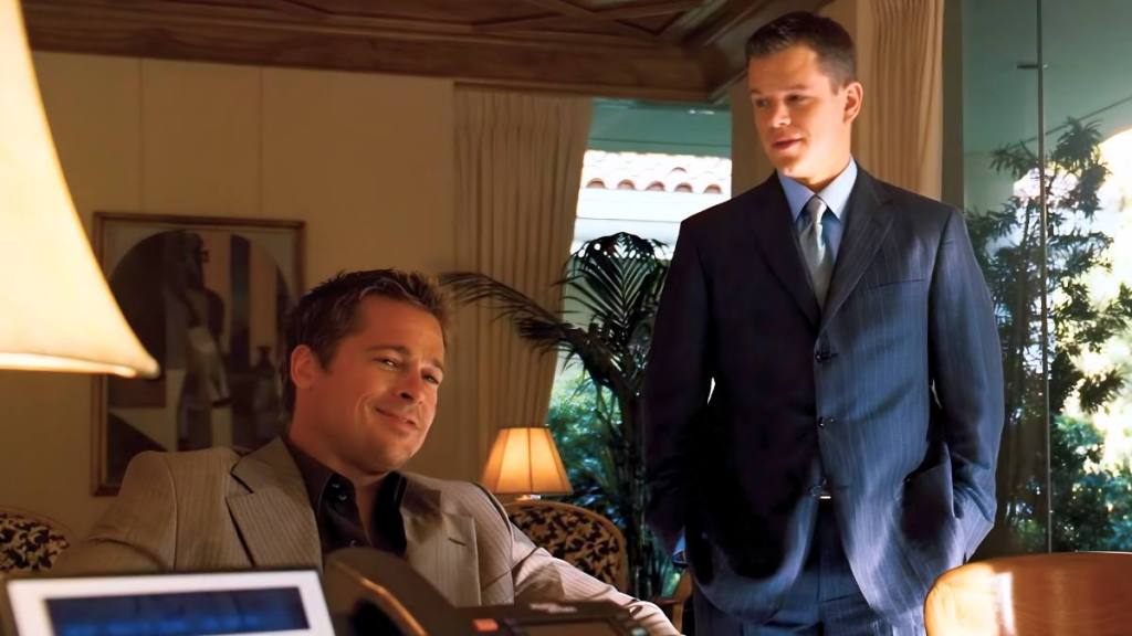 Brad Pitt Matt Damon Oceans trilogy