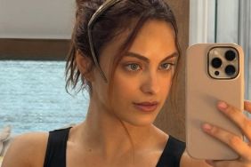 Camila Mendes Puts Her Legs on Display in Plunging Sequin Mini Dress