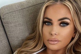 Carmen Electra’s Tiny Bikini Top Keeps Eyes Away From Her Thong Slip-Out