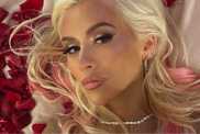 Christina Aguilera's Plunging Dress Boasts Large Curve-Defining Cutouts