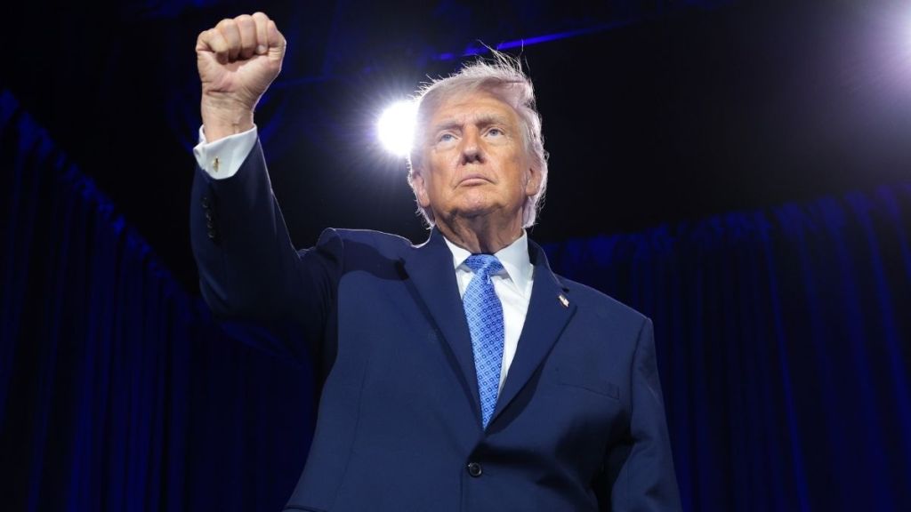 Donald Trump Posts AI Image Comparing Himself to Godlike Being