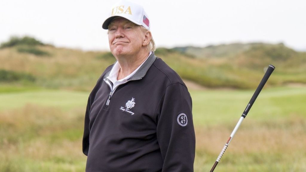 Donald Trump’s Latest Golf Outing Comes After Truth Social Meltdown