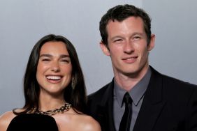Dua Lipa and Callum Turner