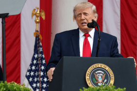 Donald Trump Posts Bizarre AI Video Showing ‘Liberal Tears’ Filling Reflecting Pool