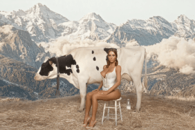Kanye West's Wife 'Milks a Cow' in Bizarre Music Video