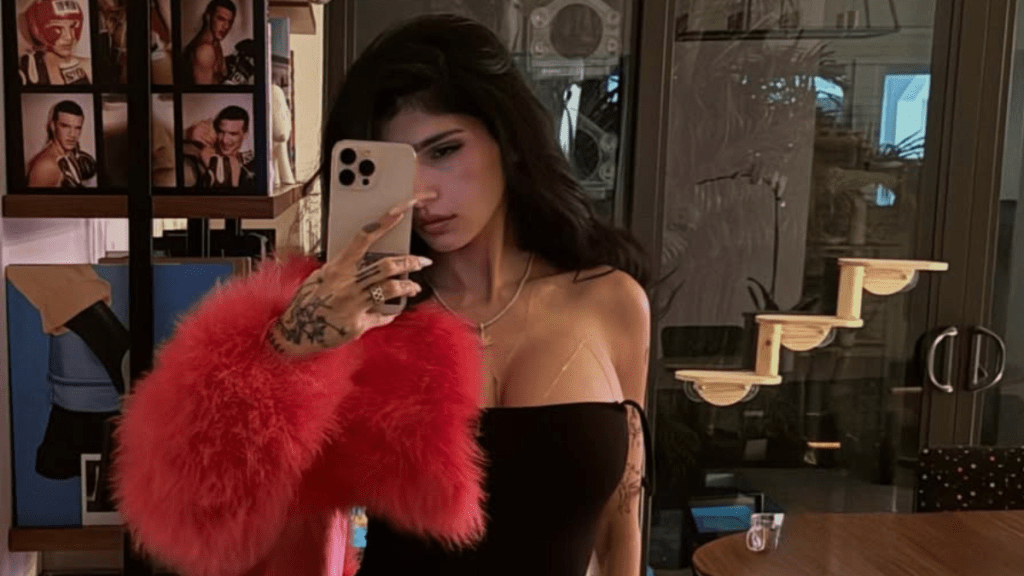 Mia Khalifa Flaunts More Than Just Curves in a Stringy Thong Picture