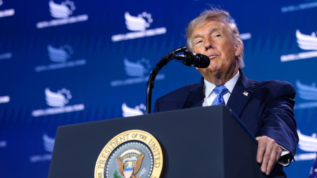 Donald Trump Unveiled a Passport With His Own Portrait & a Strange Warning