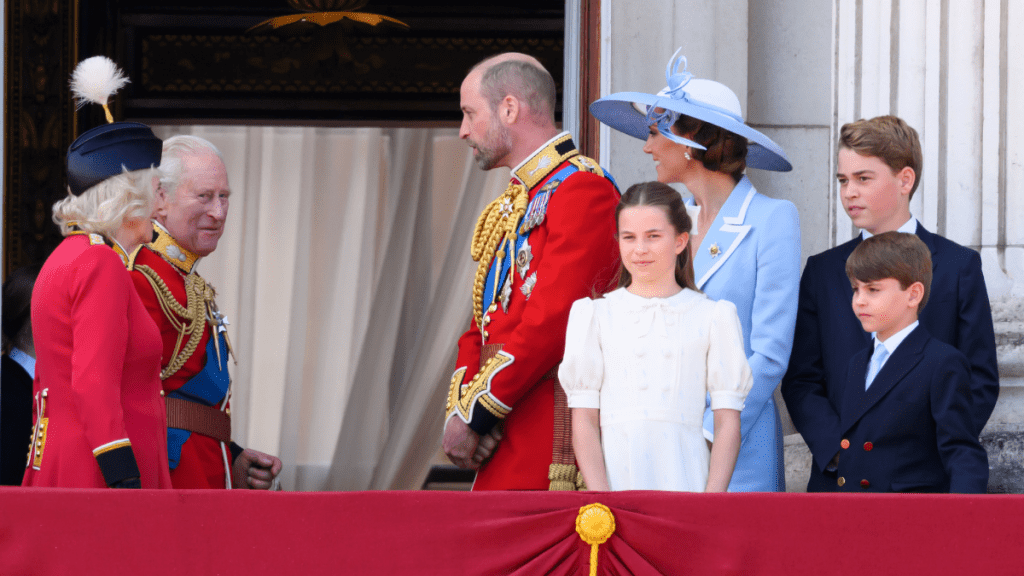 Prince William’s Quick Move Keeps King Charles From a Rare Balcony Slip