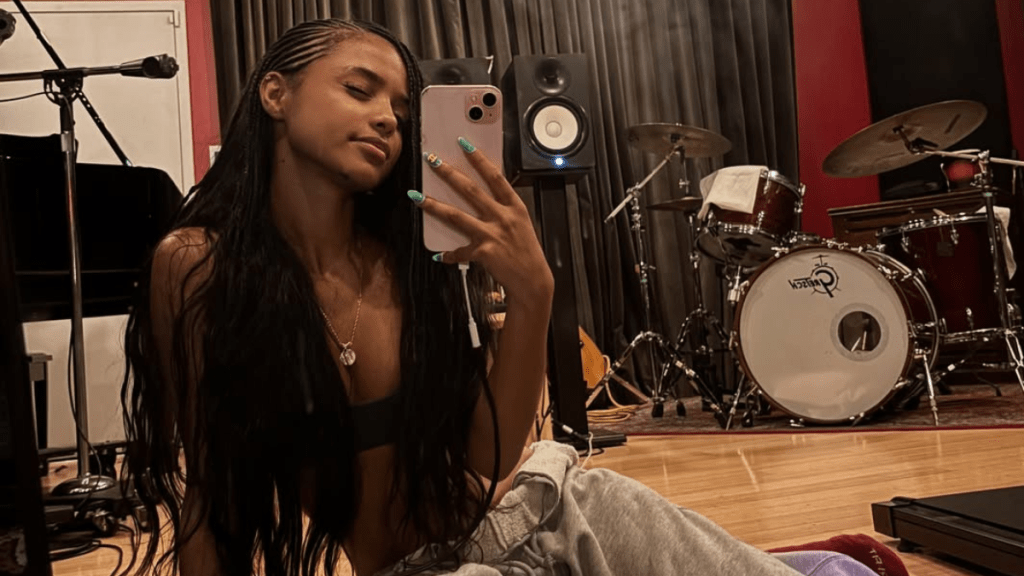 Tyla Leaves Almost Nothing Covered in Barely-There Top & Shorts