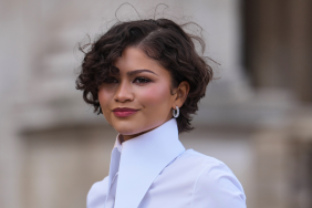 Zendaya’s Sheer White Top Lets a Hint of Midriff Steal the Spotlight in Madrid
