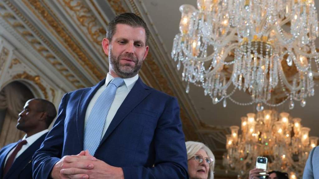 Eric Trump Dismisses Alleged Screenshots as Fabricated