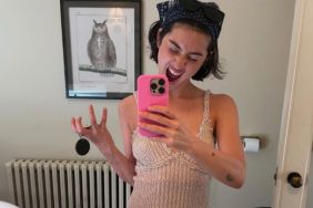 Gracie Abrams’ Dress Leaves Very Little Hidden From the Side