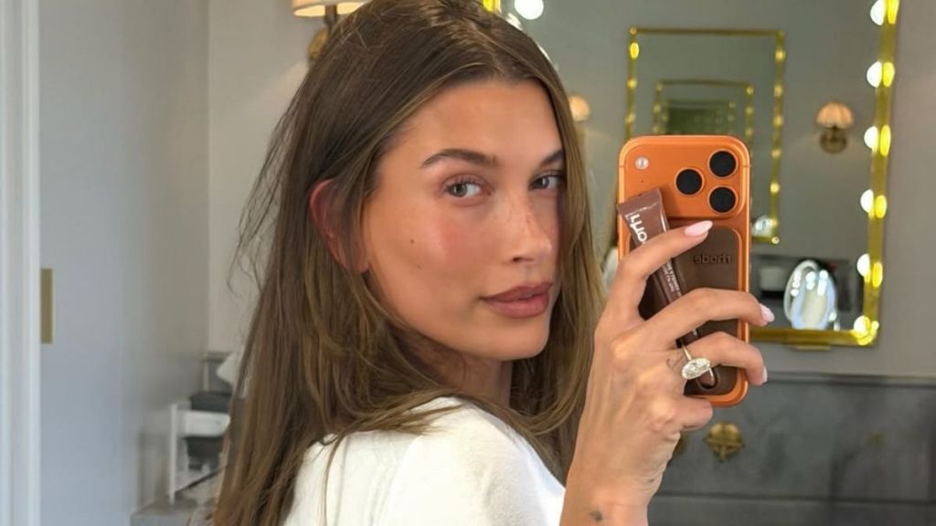 Hailey Bieber Zips Down Her Bodysuit To Expose More Than Expected