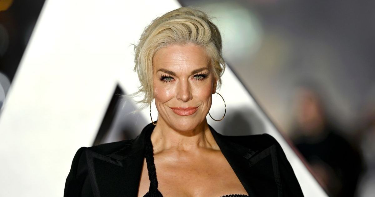 Hannah Waddingham Brings Out Her Raunchy Side in Cleavage-Baring Dress