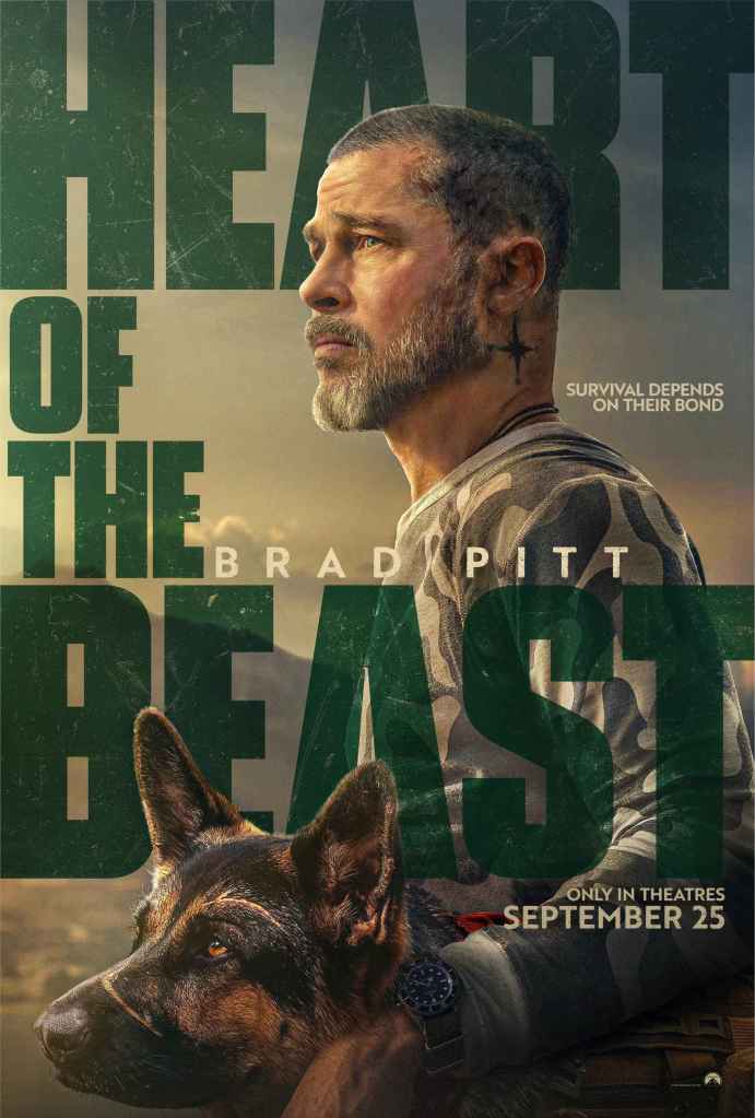 Brad Pitt & His Dog Fight Alaskan Wolves in David Ayer’s Heart of the Beast Trailer