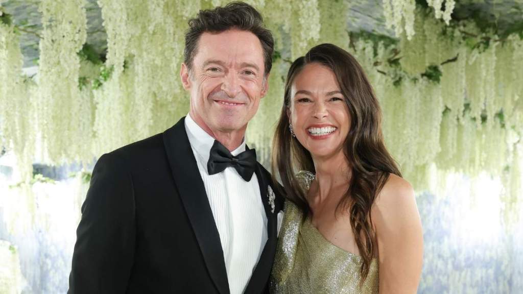 Hugh Jackman and Sutton Foster
