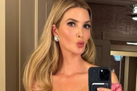 Ivanka Trump Poses in Bold Off-Shoulder Dress Amid $1.4B Island Backlash
