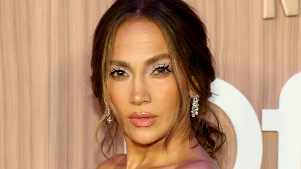 Jennifer Lopez’s Strapless Dress Plunges Lower Than Fans Expected