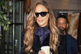Jennifer Lopez's Sheer Tights Steal the Spotlight Beneath Her Minidress in NYC