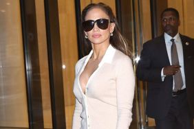 Jennifer Lopez Leaves Her Top Dangerously Unbuttoned for Andy Cohen's Show