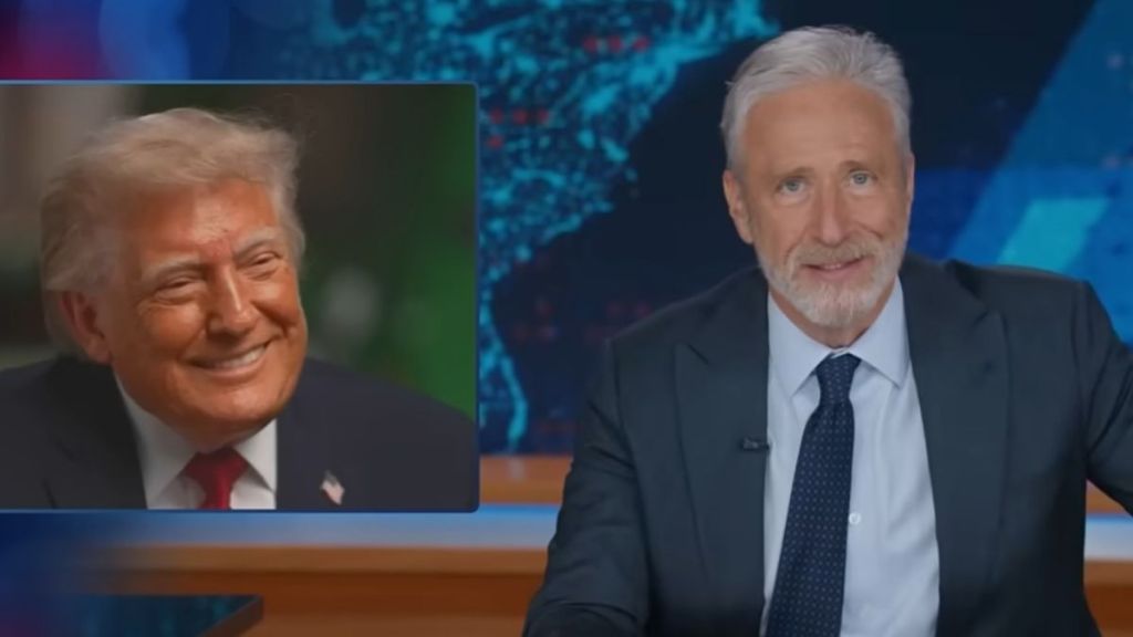 Jon Stewart Says NBC Interview Was Donald Trump's 'Worst Nightmare'