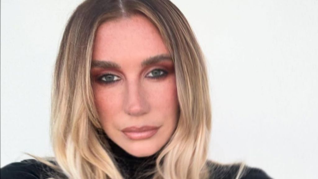 Kesha Wears Nothing but a Sheer Thong & Cowboy Boots in Bare Photoshoot