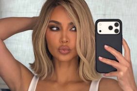 Kim Kardashian Parties With Lewis Hamilton in the Slinkiest Dress You’ll Ever See