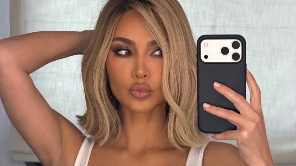Kim Kardashian Parties With Lewis Hamilton in the Slinkiest Dress You’ll Ever See