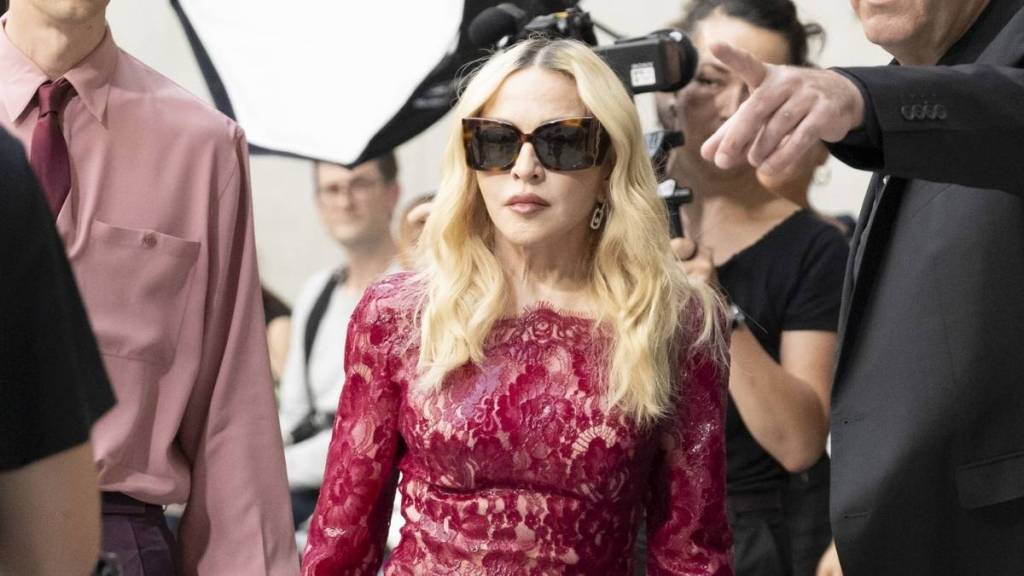 Madonna’s Thigh-Baring Micro Mini Might Be Her Boldest Fashion Statement Yet