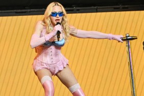 Madonna’s Revealing Corset Leaves Very Little to the Imagination