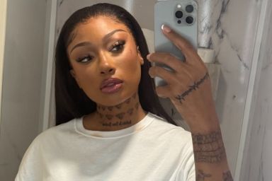 Megan Thee Stallion’s Plunging Dress Takes the Low-Cut Trend to a Scandalous New Level